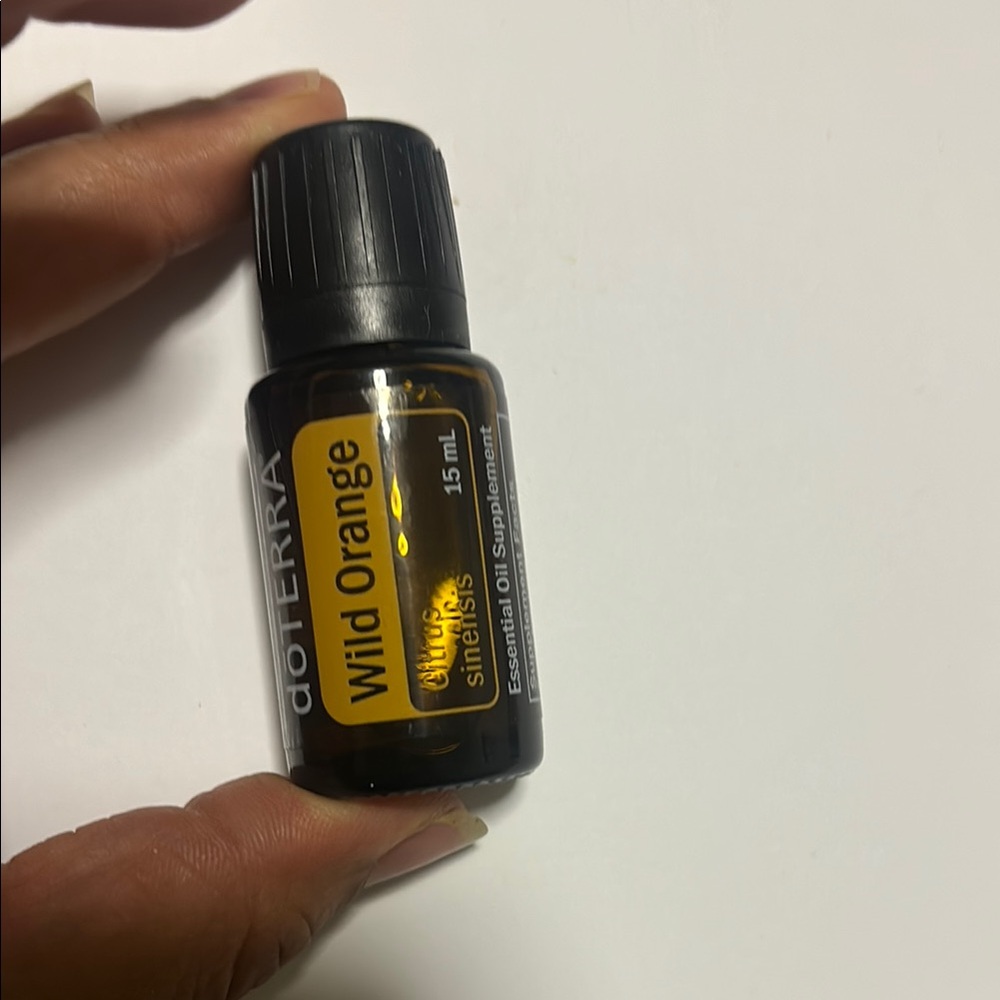 doTERRA Wild Orange Oil with Black Cap